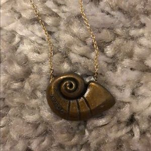 Disney little mermaid shell necklace